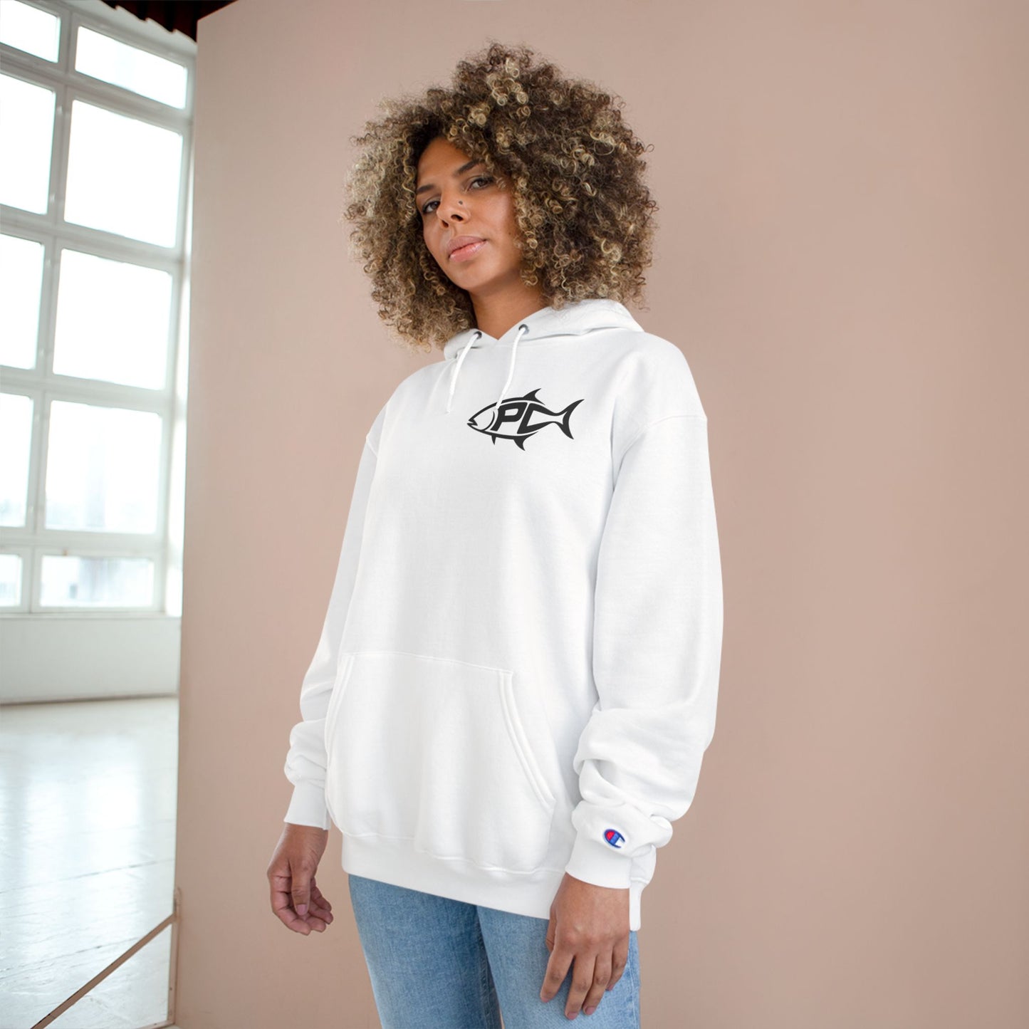 Pullover Champion Hoodie Pompano Current Logo